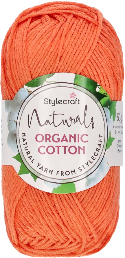 Wool yarn,100% natural, knitting - crochet - craft supplies, carrot orange