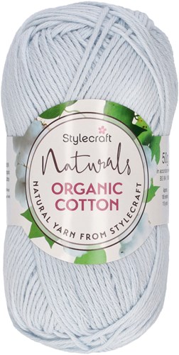 Stylecraft Naturals - Organic Cotton DK 7202 Moonlight