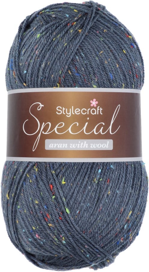 Blue aran wool cheap
