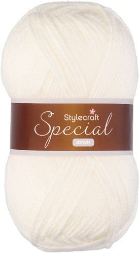 Stylecraft Special Aran 1001 White