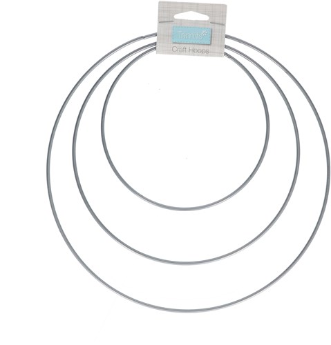 Trimits Metal Ring 15-25 cm 02 Silver (3 pieces)