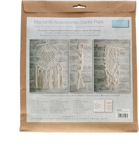 Trimits Macramé Accessories Starter Kit 01 Natural-2