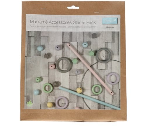Trimits Macramé Accessories Starter Kit 02 Pastel