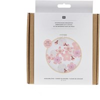 Rico Cherry Blossoms Embroidery Kit