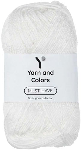 Yarn and Colors Must-have 001 White