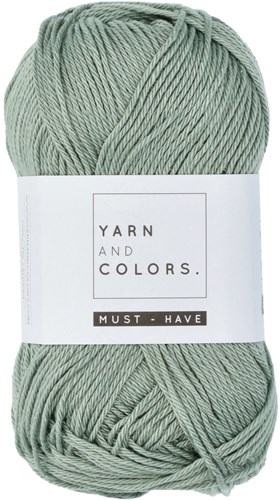 Yarn and Colors Foldable Net Bag Crochet Kit 080 Eucalyptus