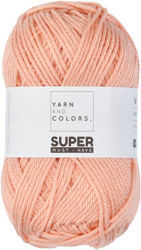 Yarn and Colors Leaf Cushion Crochet Kit 3 Peach