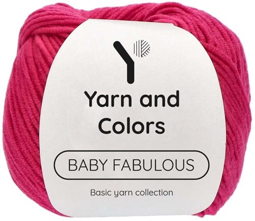 Yarn and Colors Baby Fabulous 033 Raspberry