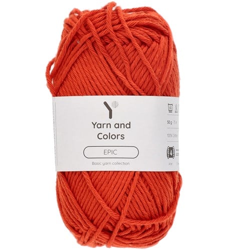 Yarn and Colors Epic 109 Rust