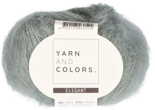 Bea Long Cardigan Without Sleeves Knitting Kit 3 Pea Green M