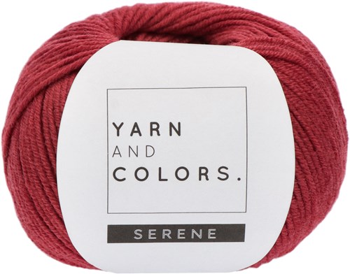 Yarn and Colors Soft Serene Scarf Crochet Kit 1 Burgundy-2
