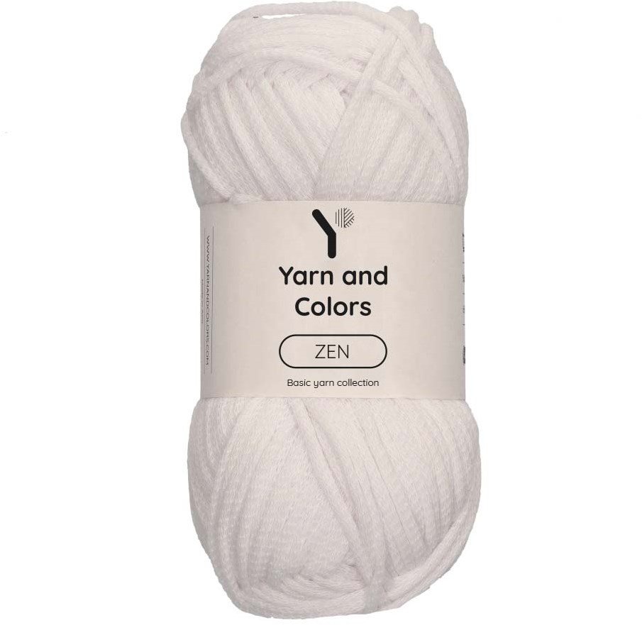 Yarn and Colors Zen 001 White Yarnplaza For knitting & crochet