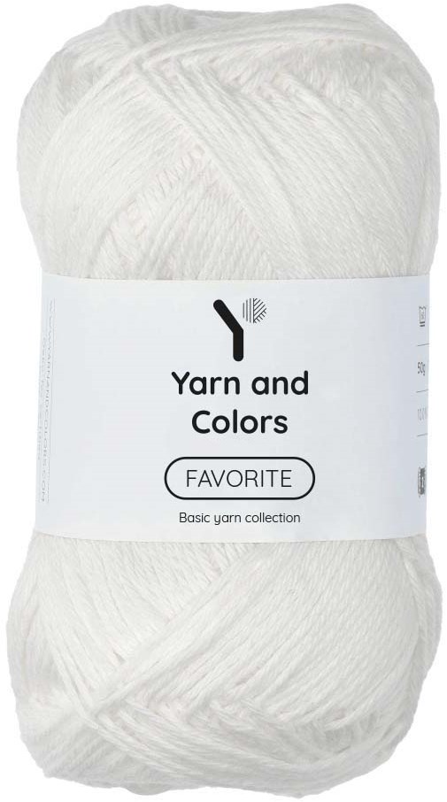 Yarn and Colors Favorite 001 White | Yarnplaza.com