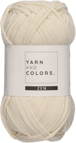 Yarn and Colors Tank Top Knitting Kit 1 Cream L