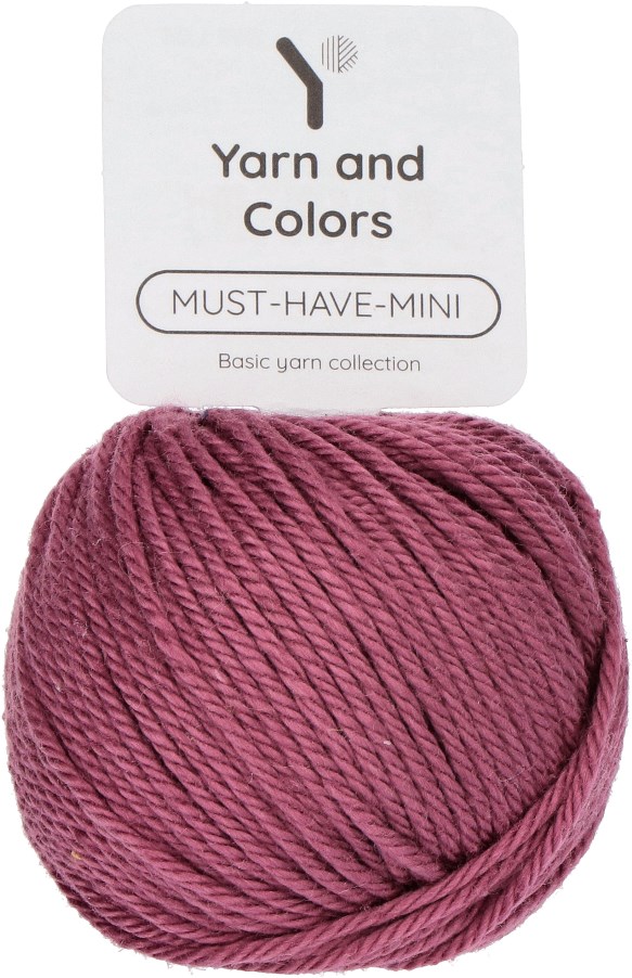 Yarn and Colors Musthave Minis 114 Mauve Yarnplaza For knitting