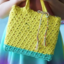 Crochet Pattern Cabotine Children’s Tote Bag