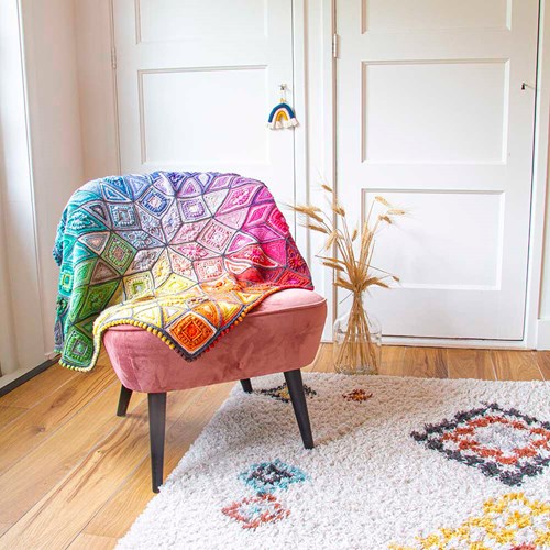 Scheepjes CAL Festival of Lights Blanket - Metropo