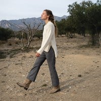 Katia Alpacotton Natural Colors V-Neck Sweater Yarn and Knitting Package-2