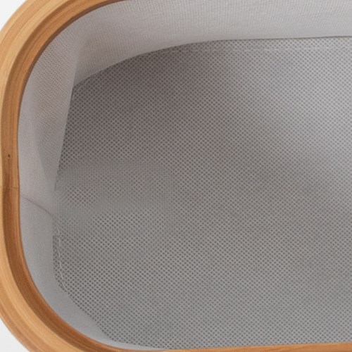 Storage Box Canvas and Bamboo Nature-2