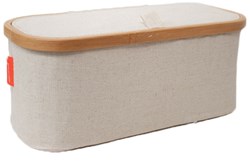 Storage Box Canvas and Bamboo Nature