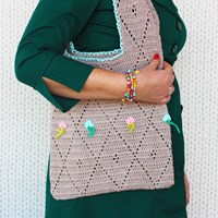 Crochet Pattern Diamond Shopper-2