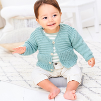 Knitting pattern Stylecraft Sweet Dreams Baby Cardigans