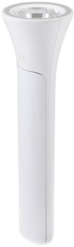 PURElite 2-in-1 Flip Lamp & Zaklamp: Oplaadbaar: Wit