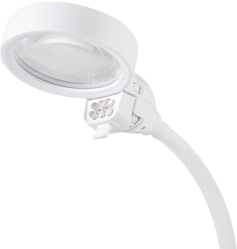 PURElite Multifunctioneel Vergrootglas en Tafellamp: Wit