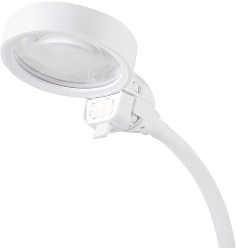 PURElite Multifunctioneel Vergrootglas en Tafellamp: Wit