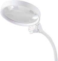 PURElite Multifunctioneel Vergrootglas en Tafellamp: Wit
