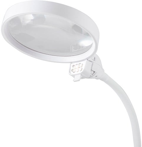 PURElite Multifunctioneel Vergrootglas en Tafellamp: Wit