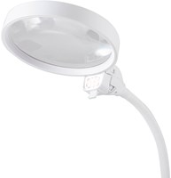 PURElite Multifunctioneel Vergrootglas en Tafellamp: Wit