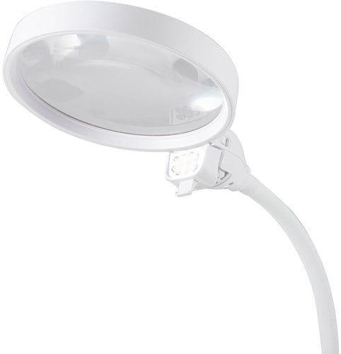 PURElite Multifunctioneel Vergrootglas en Tafellamp: Wit