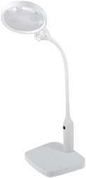 PURElite Multifunctional Magnifier & Table Lamp: White