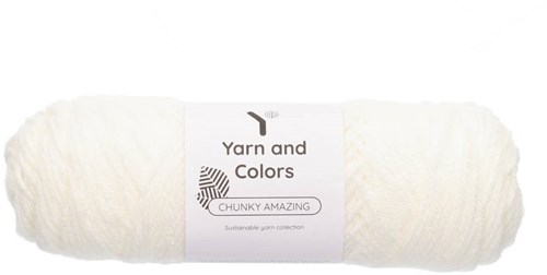 Yarn and Colors Chunky Amazing 001 White