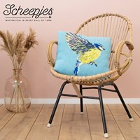 Scheepjes CKAL Blue Tit Cushion kit