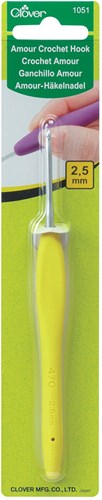 Clover Amour Steel Crochet Hook 2,5 mm-2