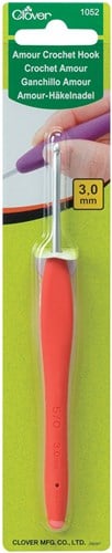 Clover Amour Steel Crochet Hook 3 mm-2