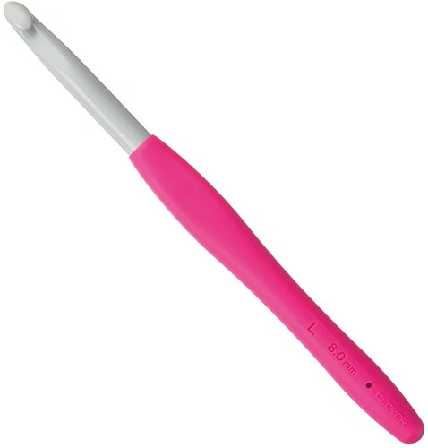 Clover Amour Crochet Hook 8,0 mm