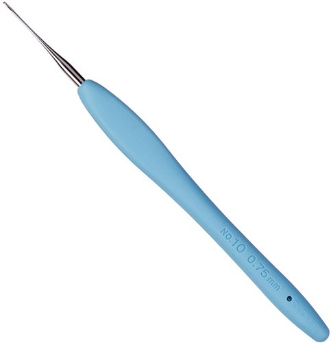 Clover Amour Steel Crochet Hook 0,75 mm