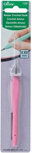 Clover Amour Steel Crochet Hook 0,6 mm-2