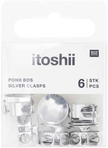 Rico Bracelet Clasps - Silver
