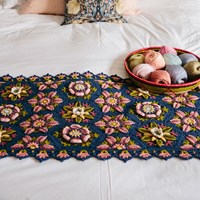 Climbing Rose Wrap - Jane Crow - Garenpakket - Exclusief Patroon-3
