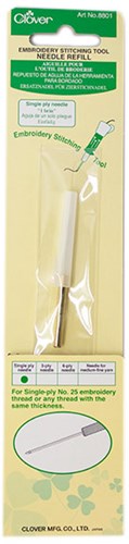Clover Embroidery Stitching Tool Needle Refill Single-Ply