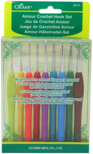 Clover Amour Crochet Hook Set 