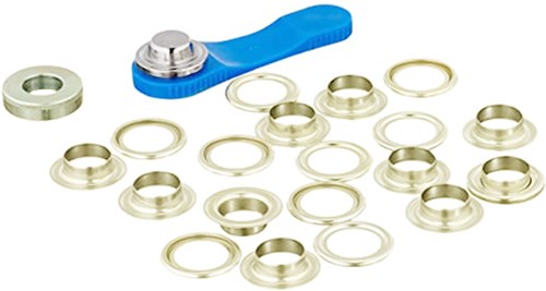 Prym Eyelets with Washers Gold 14 mm-2