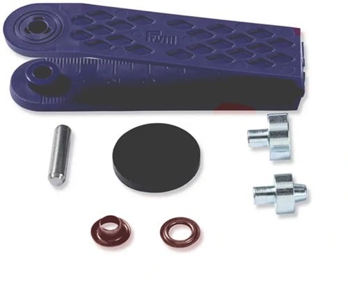 Prym Eyelets with Washers Black Oxidized 5 mm-2