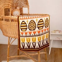 Babyversion Spring into easter blanket Retro Crochetkit-3