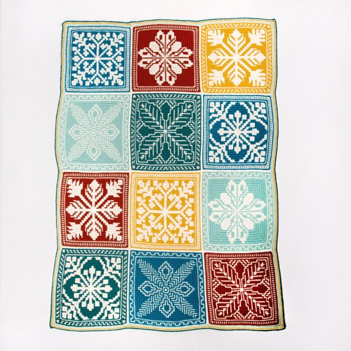 Floral CAL Blanket Primula Yarn kit - No pattern included
