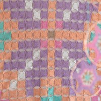 Crochet Pattern Yarn and Colors Colorful Christmas Wall Hanging-3